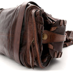 Calfskin Silverado Shoulder Bag Chocolate
