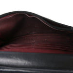Lambskin Quilted Wallet On Chain WOC Black