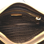 Jacquard Logo Flat Crossbody Bag Corda Bruciato