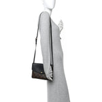 Monogram Twice Pochette Black