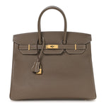 Epsom Birkin 35 Etoupe