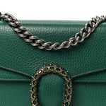 Calfskin Mini Dionysus Shoulder Bag Emerald