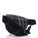 House Check Sonny Bum Bag Navy Grey