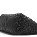 Nylon Quilted Large Coco Cocoon Tote Black