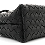 Nappa Intrecciato Small Andiamo Shoulder Bag Black
