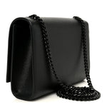 Grain De Poudre Small Classic Monogram Monochrome Kate Satchel Black