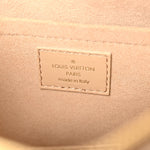 Lambskin Damier Quilt Troca MM Cashmere Beige