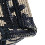 Oblique Medium Book Tote Blue Multicolor