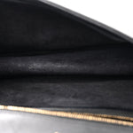 Lambskin Studded Medium Diorama Flap Bag Black