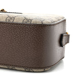 GG Supreme Monogram Web Neo Vintage Shoulder Bag Beige New Acero Crop