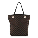 Monogram Large Eclipse Tote Dark Brown