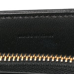 Satinated Calfskin Mini 16 Top Handle Bag Black