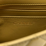 Aged Calfskin Quilted 2.55 Reissue 224 Flap  Khaki