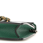 Dollar Calfskin Crystal Super Mini Dionysus Shoulder Bag Emerald