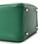 Taurillon Clemence Mini Lindy 20 Vert Vertigo