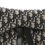 Oblique Saddle Bag Blue