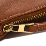 Calfskin Mini Hammock Hobo Tan