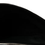 Calfskin Y Quilted Monogram Medium Loulou Chain Satchel Black