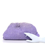 Sponge Fabric The Pouch Clutch Wisteria