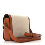 Textile Natural Calfskin Teen Triomphe White Tan