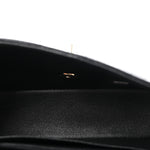Lambskin Quilted Mini Rectangular Flap Black