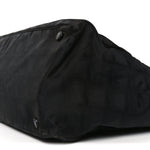 Nylon Large Travel Tote Black