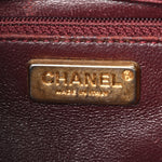 Calfskin Quilted Rock The Corner Flap Navy