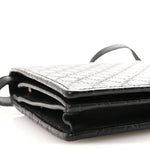 Microguccissima Crossbody Wallet Black