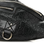 Guccissima Web Belt Bag Black