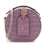 Alligator Mini Boite Chapeau Purple