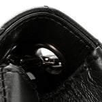 Metallic Aged Calfskin Chevron Quilted 2.55 Reissue Mini Flap Grey