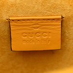 GG Supreme Monogram Mini Dionysus Shoulder Bag Yellow