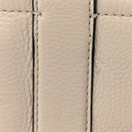 Grained Calfskin Small The Tote Bag Ivory Black