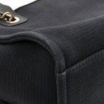 Mixed Fibers Small Deauville Tote Black