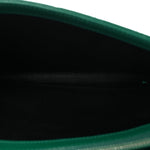 Grain De Poudre Mixed Matelasse Triquilt Monogram Chain Wallet Green Field
