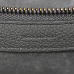 Baby Drummed Calfskin Micro Luggage Kohl