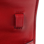 Box Calfskin Small Classic Box Flap Bag Red