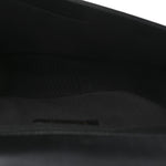 Iridescent Glazed Calfskin Quilted New Medium Boy Flap Black