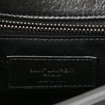 Lambskin Quilted Mini Becky Chain Bag Black