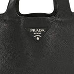 Vitello Daino Soft Large Dynamique Tote Black