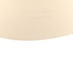 Snakeskin Corset Buckle Belt White