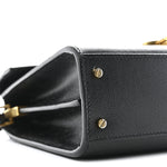 Grain De Poudre Mini Classic Monogram Cassandra Top Handle Black