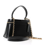Box Calfskin Antigona Mini Vanity Bag With Chain Black