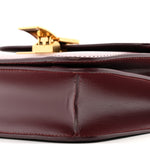 Liege Calfskin Teen Classic Box Flap Bag Burgundy