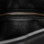 Nappa Maxi Intreccio Padded Cassette Crossbody Bag Black