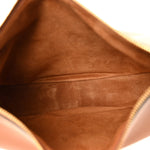 Supple Calfskin Medium Triomphe Heloise Shoulder Bag Tan