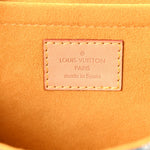 Monogram Denim Mini Pleaty Blue