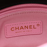 Lambskin Quilted Mini Lacquered Chain Flap Black Pink Beige Silver