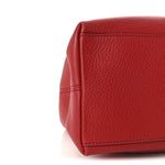 Pebbled Calfskin Medium Soho Chain Shoulder Bag Tabasco Red