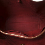 Calfskin Monogram Kimono Tote Cherry